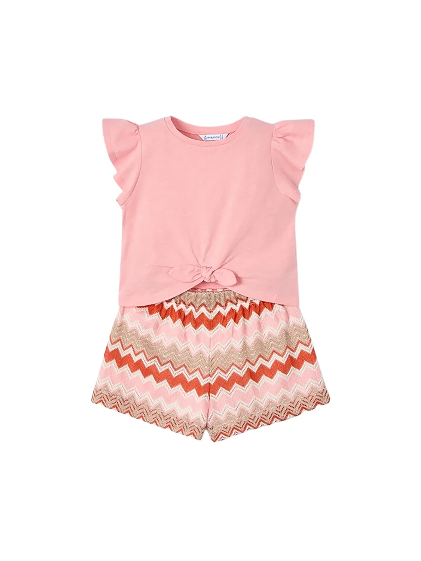 MAYORAL | Mädchen Set 2-teilig T-Shirt und Shorts | 